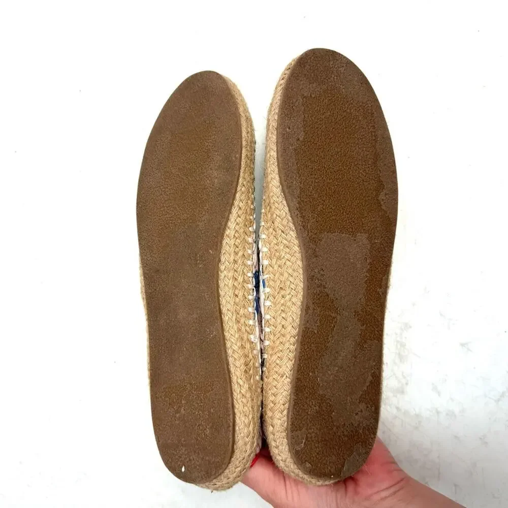Steve Madden Broadwlk tropical Espadrille Sneakers Shoes Size 8.5